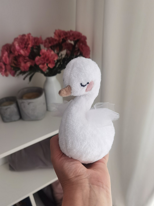 przytulanki dla niemowląt i dzieci Maskotka, przytulanka łabędź-personalizowana