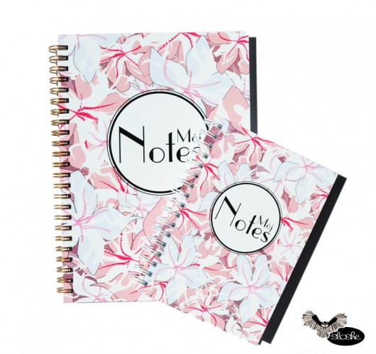 Mój notes w kwiatowej oprawie Sowia Aleja