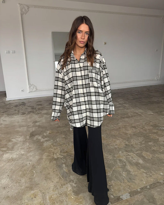 koszule damskie  Koszula Sedated black & white