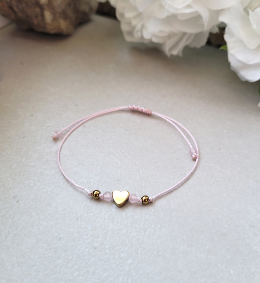 bransoletki na sznurku Minimalistyczna na MIŁOŚĆ