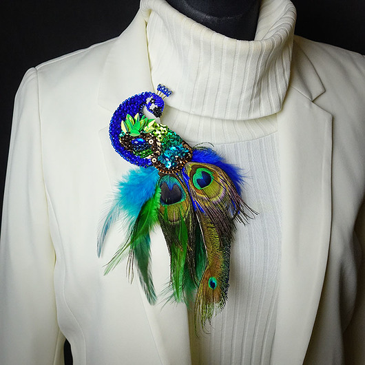 broszki Broszka Paw- na zamówienie