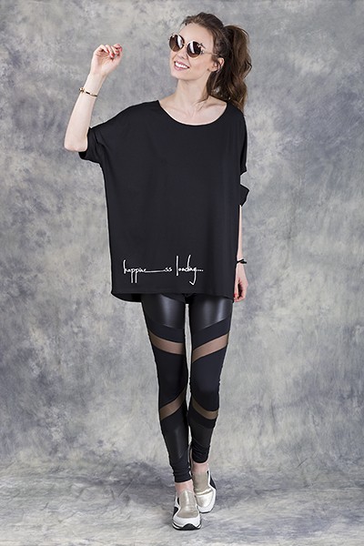 Happiness Cut Out Accent T-shirt StaffByMaff