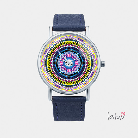Zegarek z grafiką LOVE MANDALA laluv
