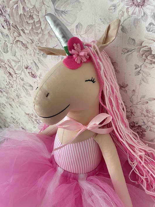 Wiktoria maskotka jednorożec 55 cm GroKo Design