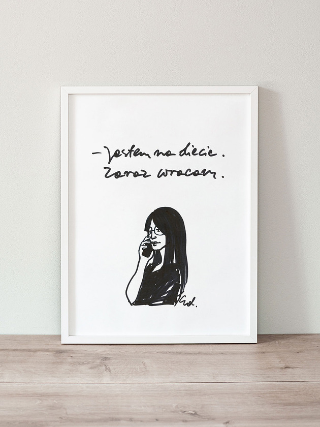 plakaty Plakat Jestem na diecie. Zaraz wracam