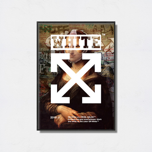 plakaty Plakat Off White Art