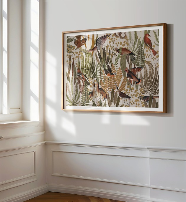 plakaty Plakat Ptaki  100x70 cm