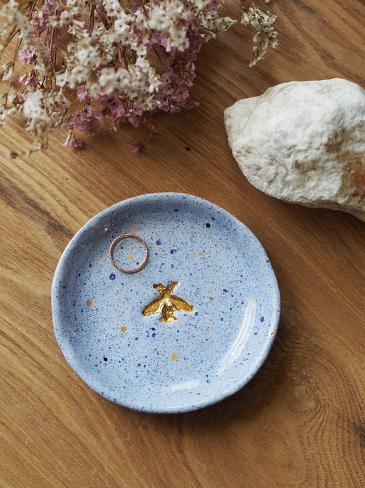 pojemniki na biżuterię Spodek na biżuterię lub palo santo