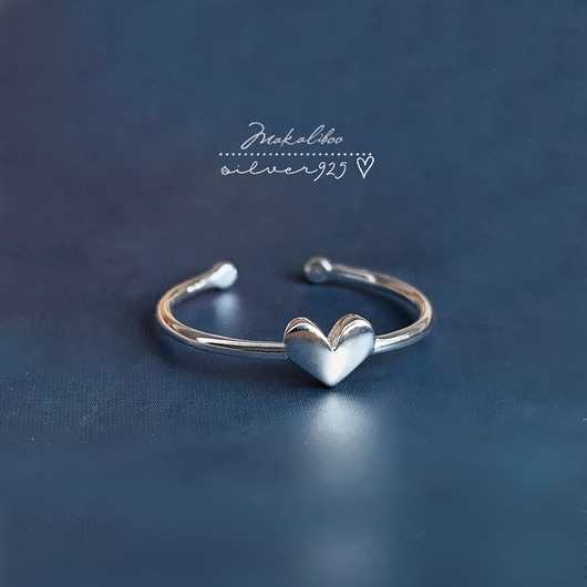 Love Serduszko- Makaliboo  - SREBRO 925 -BOX Ewa Saj  Silver