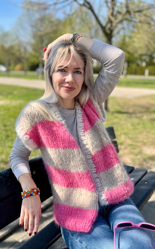 swetry damskie Sweter oversize
