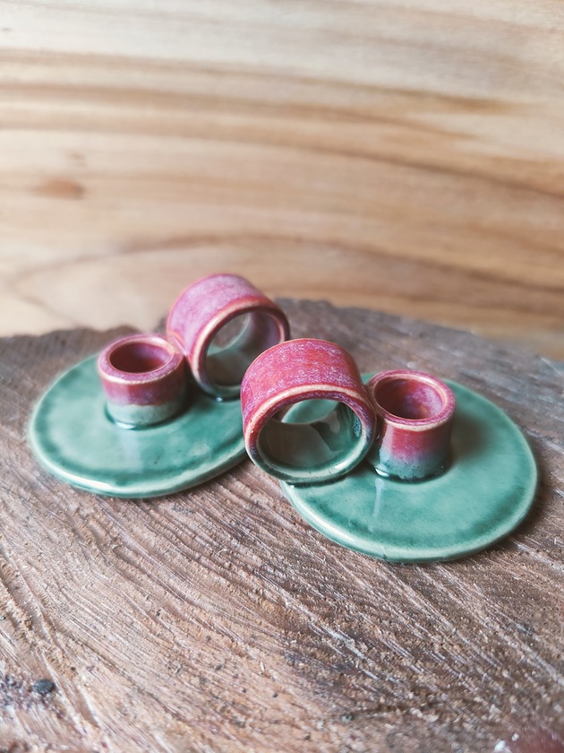 świeczniki i świece Świecznik ceramiczny