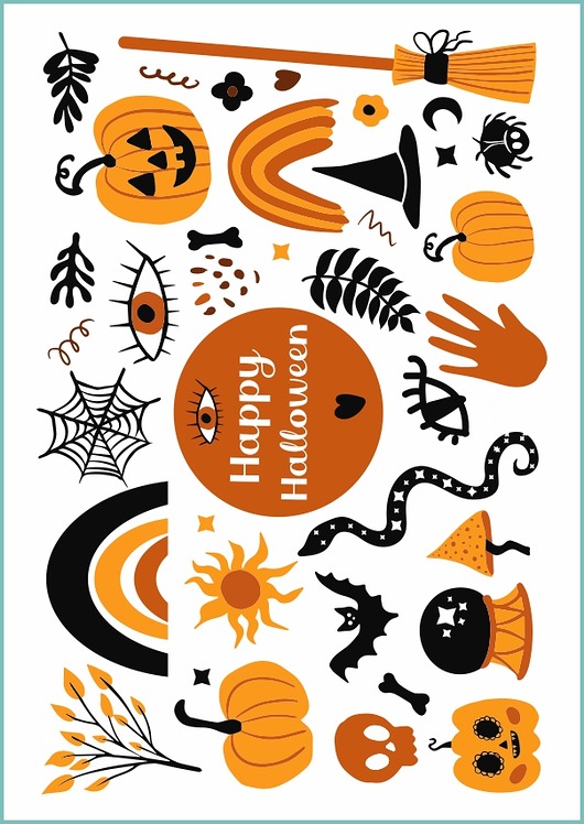 tatuaże zmywalne, tymczasowe Tatuaż tymczasowy "Boho Halloween"
