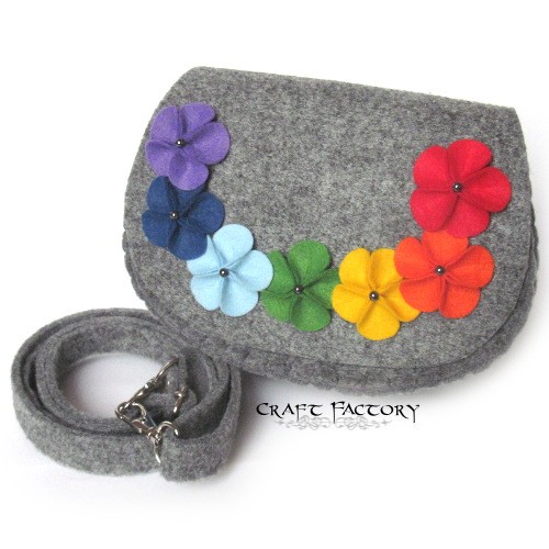 Popping Rainbow - hip messenger bag Craft Factory