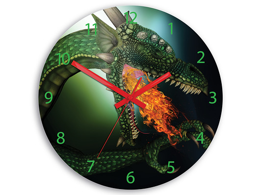 Zegar dziecięcy Dragon 30cm ModernClock