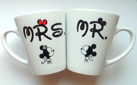 Kubki Latte MICKY LOVE FarrowDesign