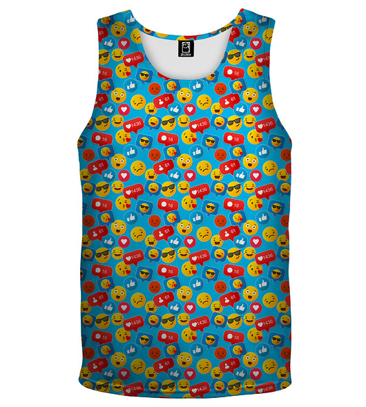 t-shirty męskie DR.CROW Bokserka Męska Emotki