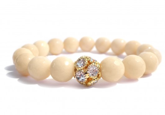 Bransoletka 'Golden Cream' labonita