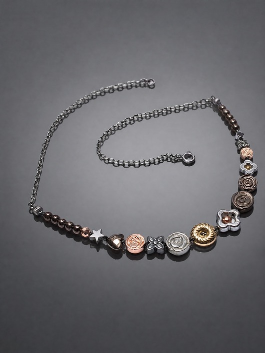 chokery Colours mix vol. 11/rose gold / - choker
