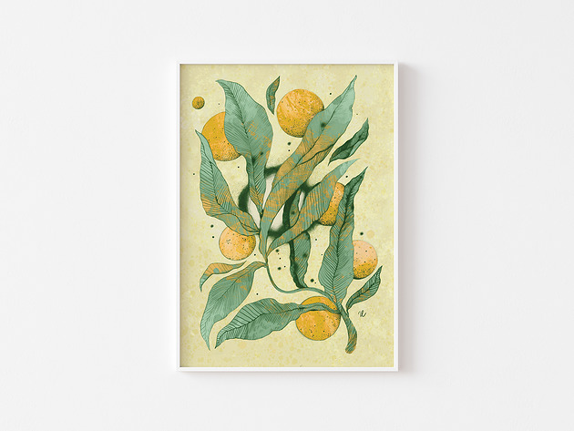 Planet Plant Plakat Justyna Caputa