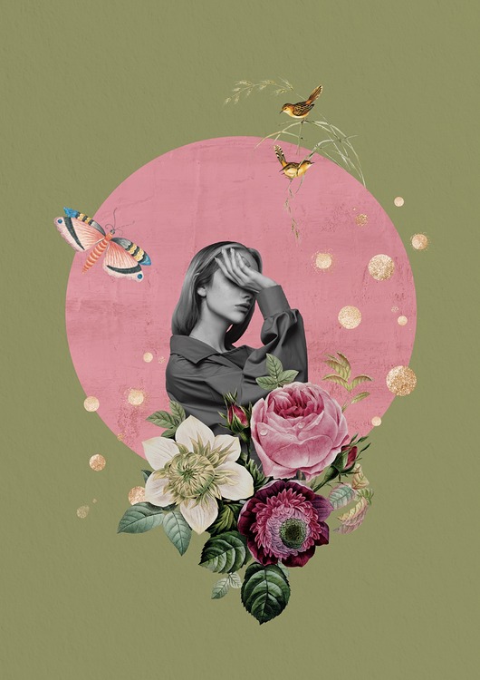 plakaty Plakat Kolaż Powiew Wiosny