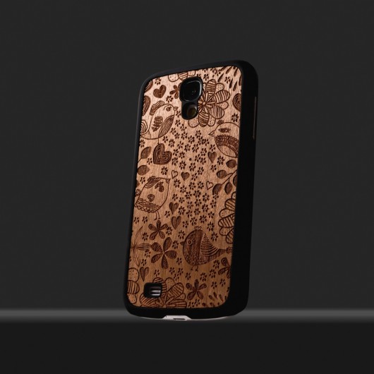 Obudowa Samsung Galaxy S4 Naturalne Drewno Smartwoods