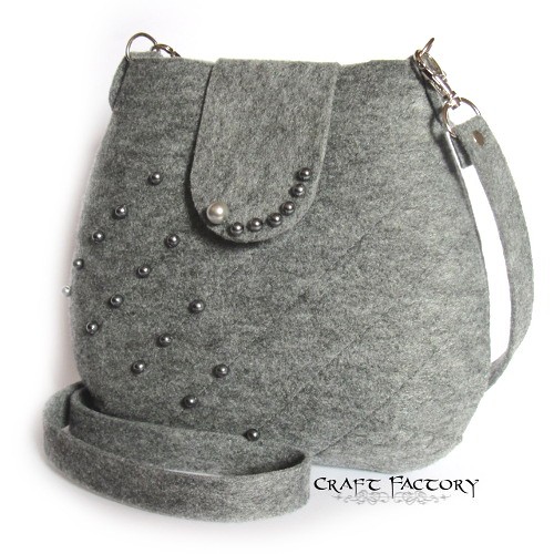 Sliver Galaxy Chequered - torebka na ramię Craft Factory