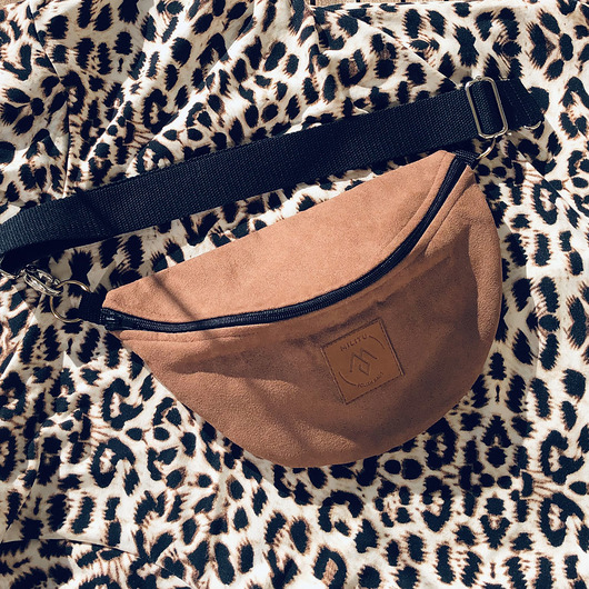 Nerka / torebka Mili Belt Bag L - brązowa Militu