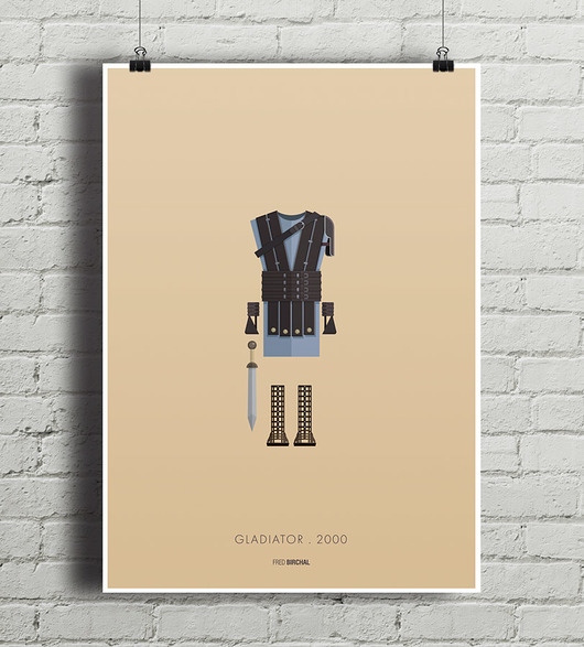 Gladiator - Maximus - plakat A4 minimalmill