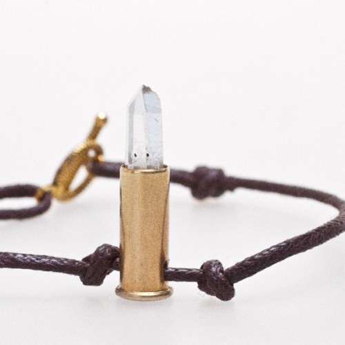 Crystal Bullet Bracelet Unikke Design