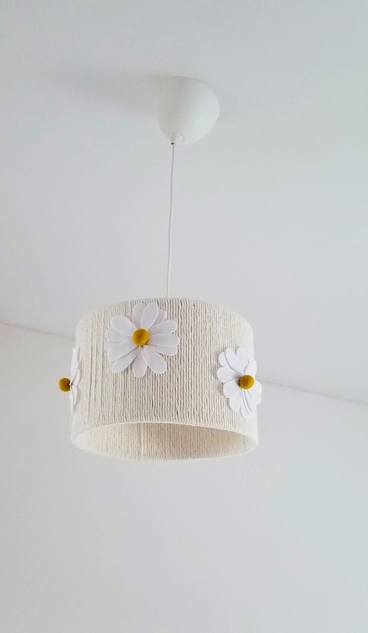 lampy do pokoju dziecka Lampa sufitowa "Daisy Flowers" Margaretki