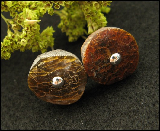 LUXURY- Bursztyny do Ucha XII Little Dreamer
