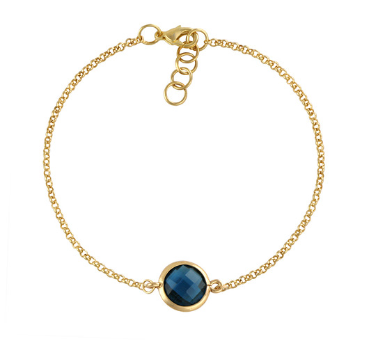 bransoletki z kamieni naturalnych My Precious - navy blue.
