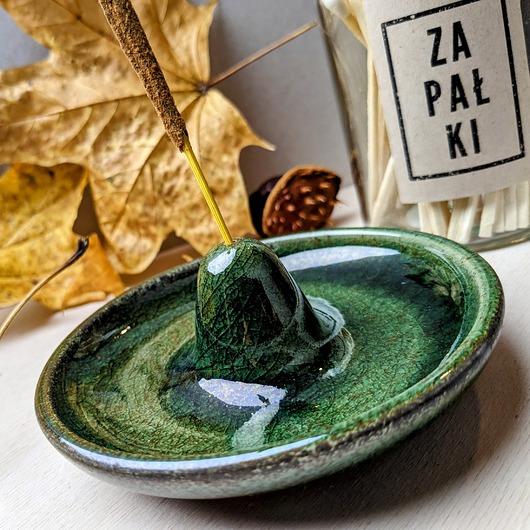 Podstawki pod kadzidełka Ceramiczna miseczka na kadzidło GURIN