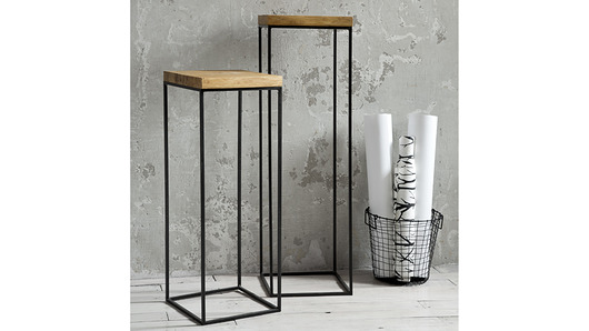 Stolik - drewno 100cm  Projekt Loft