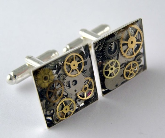 Mechaniczne spinki 391 Zegarynki