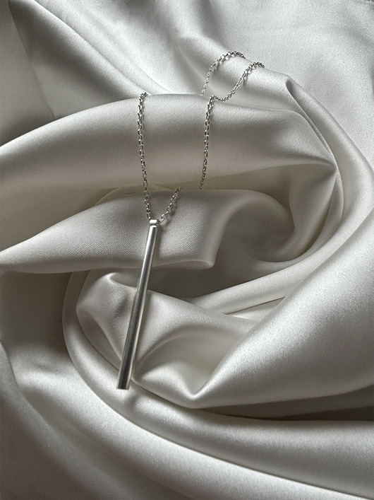 srebrne naszyjniki Naszyjnik SIMPLE No. 3