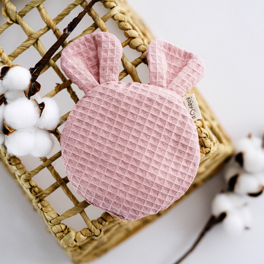 termofory Eko Termoforek Z Pestek Wiśni Senso Uszka Kolki Przytulanka PINK od BabyU