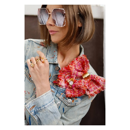 broszki Zestaw broszek