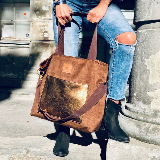 Torba Mili Chic MC6 brązzłoto Torba Mili Chic MC6 brązzłoto