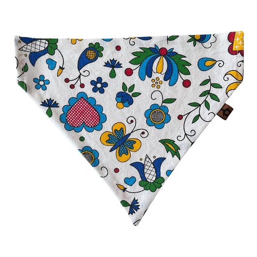 ubranka dla zwierząt Bandana dla psa Łapki