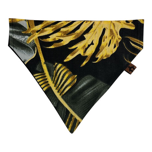 ubranka dla zwierząt Bandana dla psa  Złote Liście