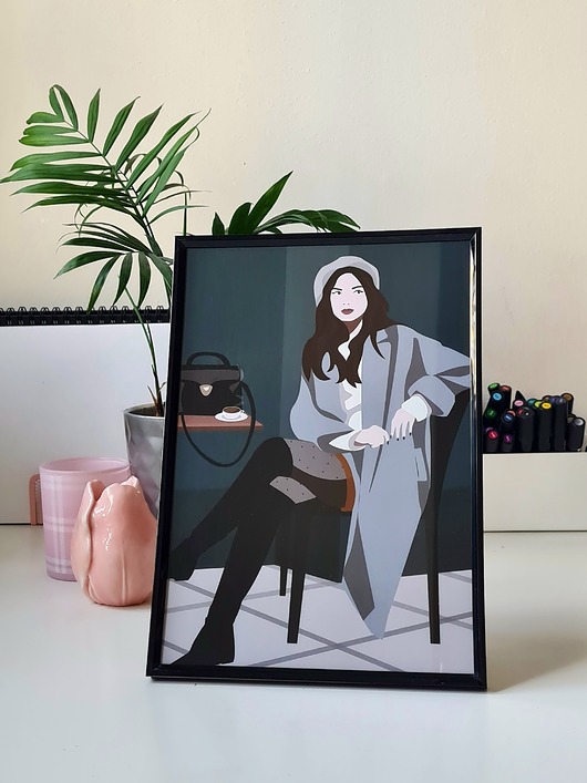 grafiki i ilustracje Cafe Bereciara