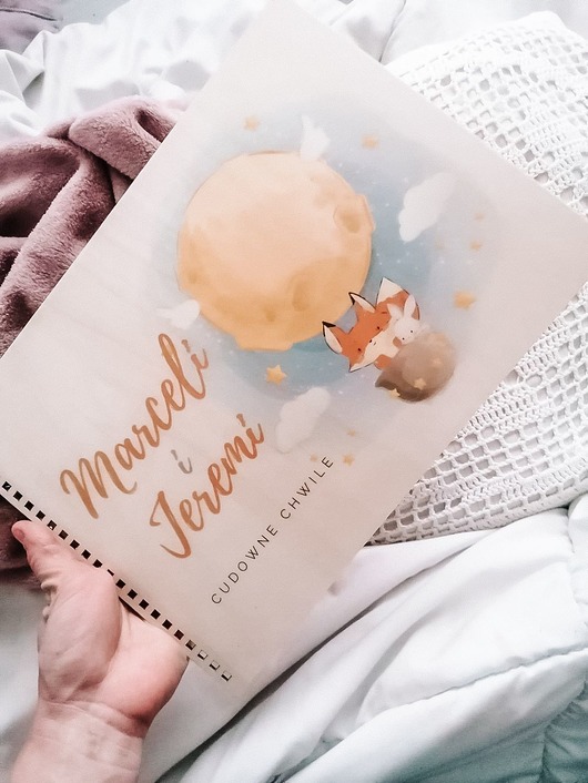 kartki, zaproszenia na chrzest Album na zdjęcia dla dzieci BALON LISEK