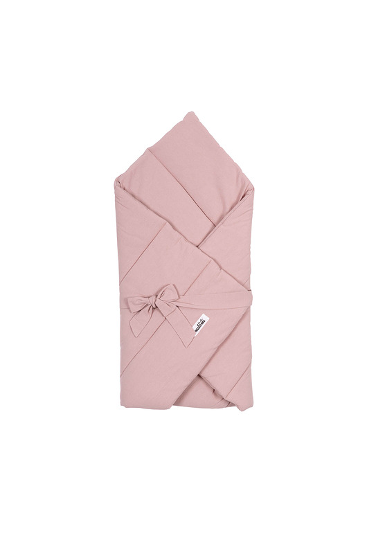 śpiwory i rożki niemowlęce Kołderka S /Rożek niemowlęcy washed dusty pink