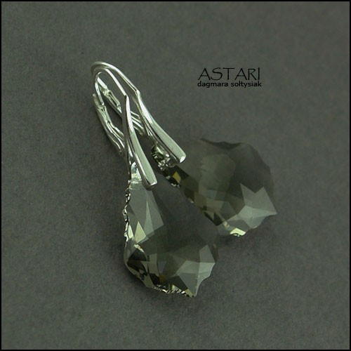kryształ SWAROVSKI BAROQUE - BLACK DIAMOND Astari
