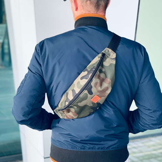 torby i nerki męskie Nerka męska Mili Belt Bag - moro