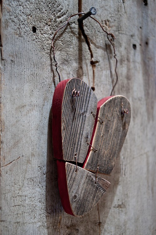 &quot;Love is strong&quot; - serce na Walentynki i love nature