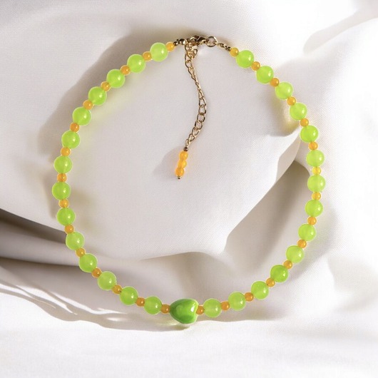 chokery Choker : summer collection : lime & lemon