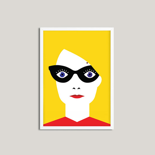 Plakat Blondynka Pracownia Fantastisch