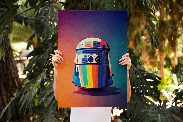 plakaty Plakat R2D2 Star Wars